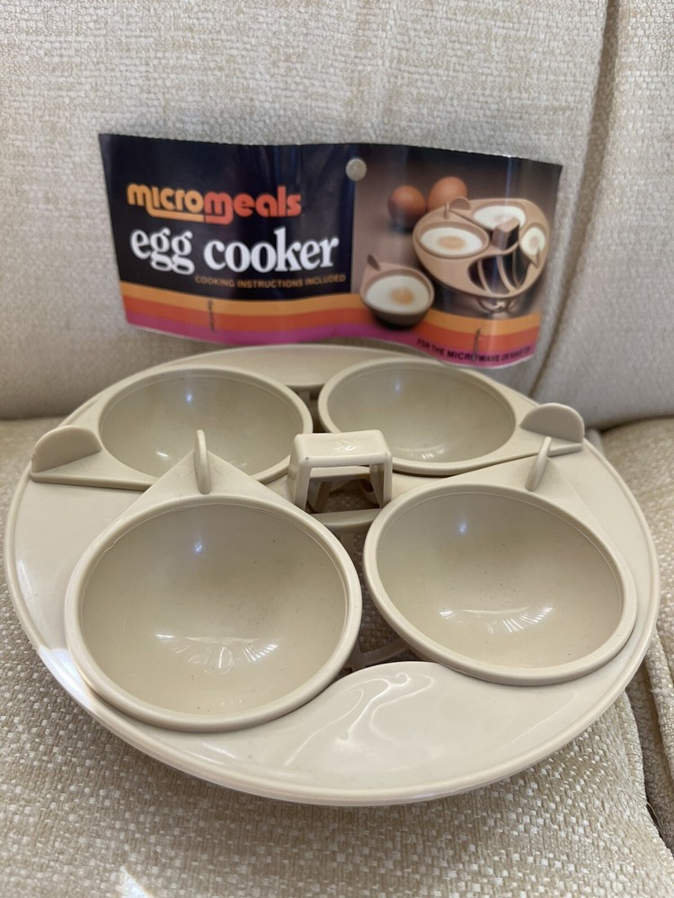 NEW - Micromeals Egg Cooker for Poached or Boiled Eggs