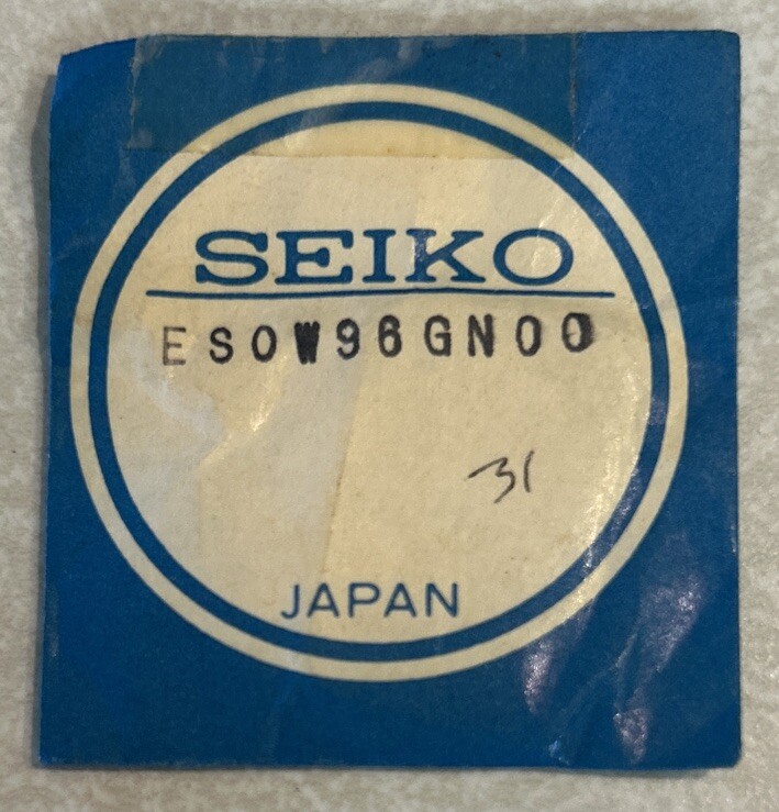 その他 SK4384 Vintage SEIKO Watch Crystal Part #ES0W96GN00 Replacement Part