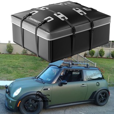 15Cubic Top Roof Cargo Carrier Bag Luggage Storage For Mini Cooper S R52 R53 R56