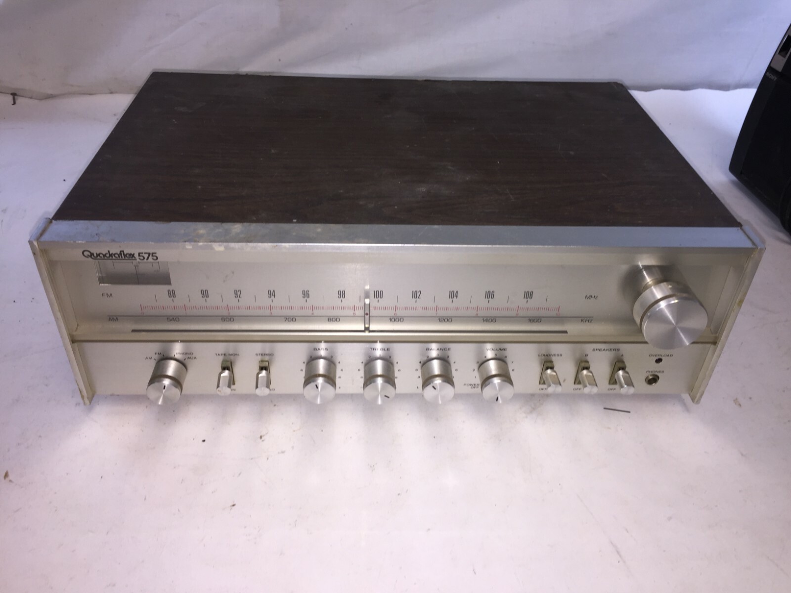 Vintage Quadraflex 575 Receiver AM FM  Tuner Amp Amplifier 