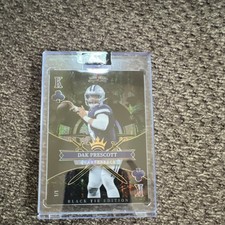 Wild Card Stacked Deck Black Tie Edition Dak Prescott Football Trading Card