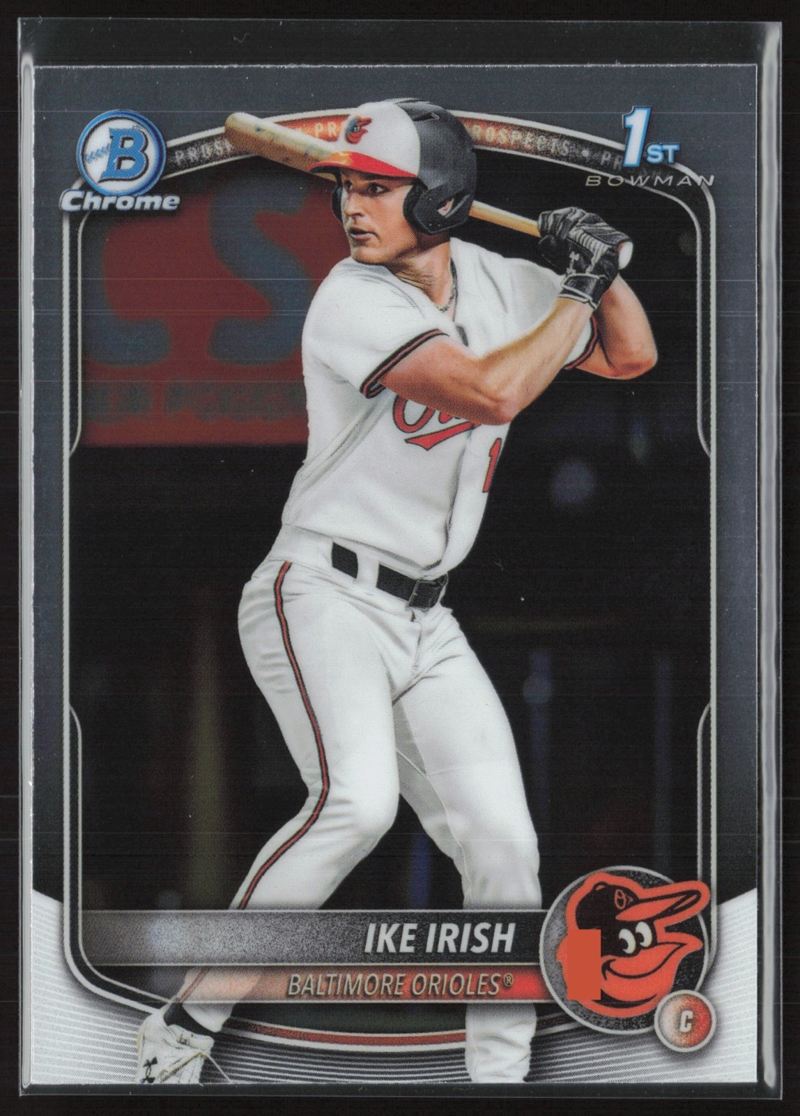 2025 Bowman Draft Ike Irish Chrome Baltimore Orioles #BDC-16
