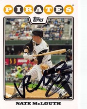 Nate McLouth autographed Baseball Card 2008 Topps #522 (Pittsburgh Pirates)
