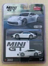 Mini GT White Porsche 911 Carrera Limited 1/3000 1:64 #380