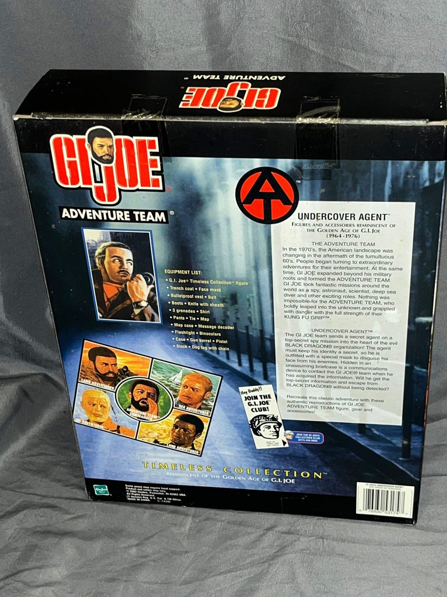 1/6 Scale Vintage Remake GI Joe Undercover Agent - NIB Hasbro - | eBay