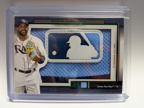 2024 Topps Museum Yandi Diaz Museum Memorabilia Logoman 1/1 MM-YD