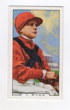 Gallaher Famous Jockeys Card #17 Terry Ryan
