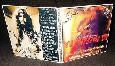 Ted Nugent Atlanta 1974 Gate Fold CD NEW