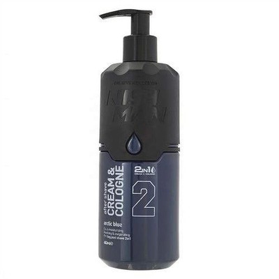 Nishman 02 After Shave Cream Cologne 400ml Arctic Blue 2in1