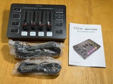 FIFINE Ampligame SC3/XLR Gaming Audio Mixer Open Box