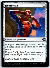 Spider-Suit 176 UC Marvel's Spider-Man Magic: The Gathering NM/M
