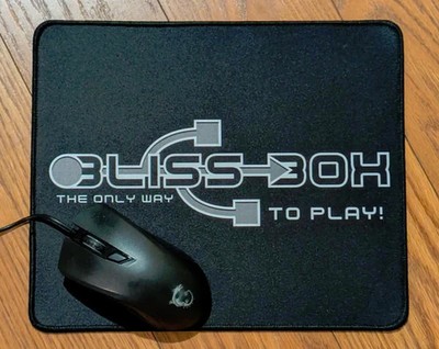 Bliss-Box Mouse pad. . 11 1/2 by 9 3/