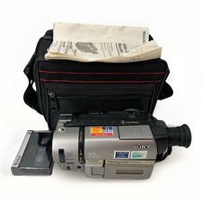 Sony CCD-TRV69E Video8 Hi8 videocamera Handycam fotocamera set visione videocamera