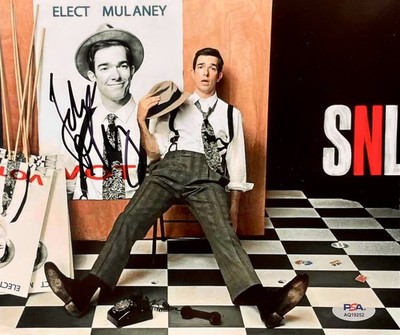 John Mulaney Signed Autographed 8x10 Photo Baby J Saturday Night Live Psa/Dna