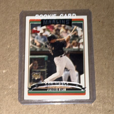 2006 Topps - Dan Uggla #631 Rookie Card Florida Marlins Baseball Trading Card. rookie card picture