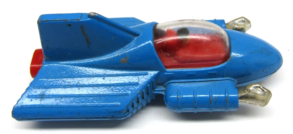 Vintage Corgi Superman Supermobile (1979) Diecast DC Comics Used, Action Fists - Image 4 of 4