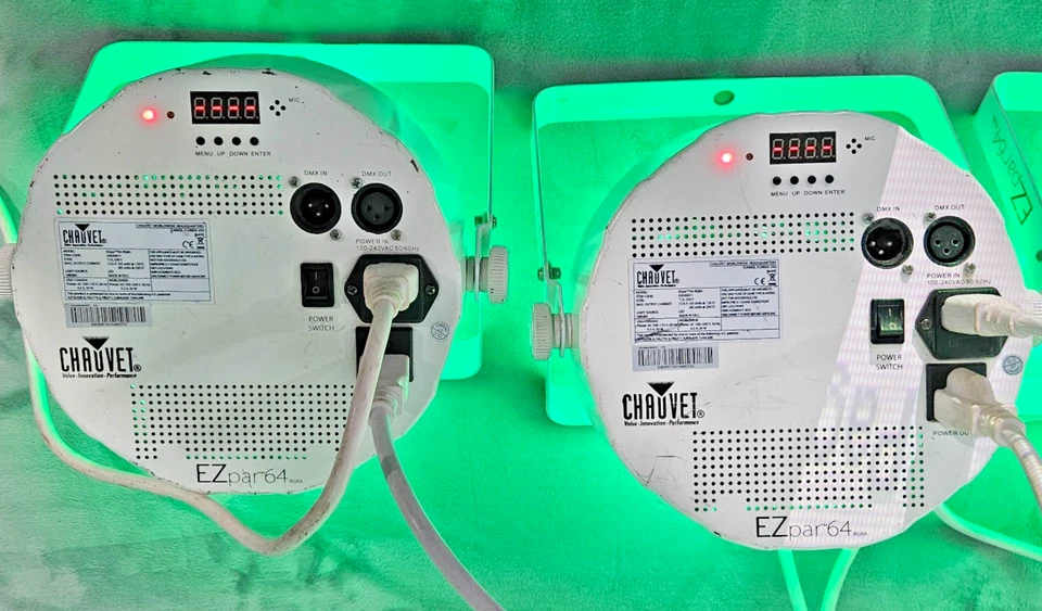 Chauvet DJ EZpar 64 RGBA Battery Powered LED Uplight Rechargeable Battery 4 Pack - Image 3 of 4