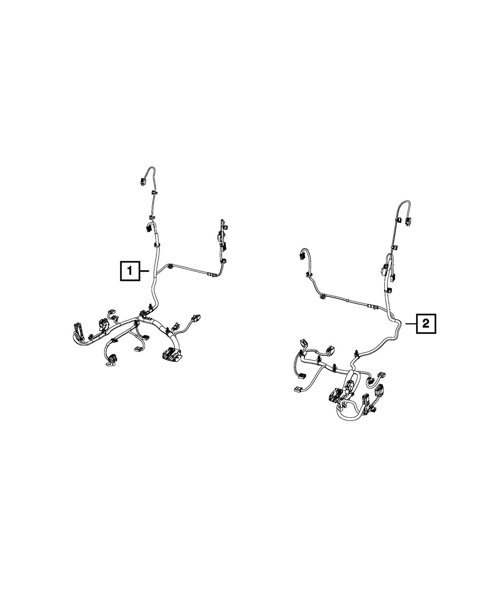 Genuine Mopar Seat Wiring 68453605ACSelect Your Vehicle to Ensure Guaranteed Fit-QTY1