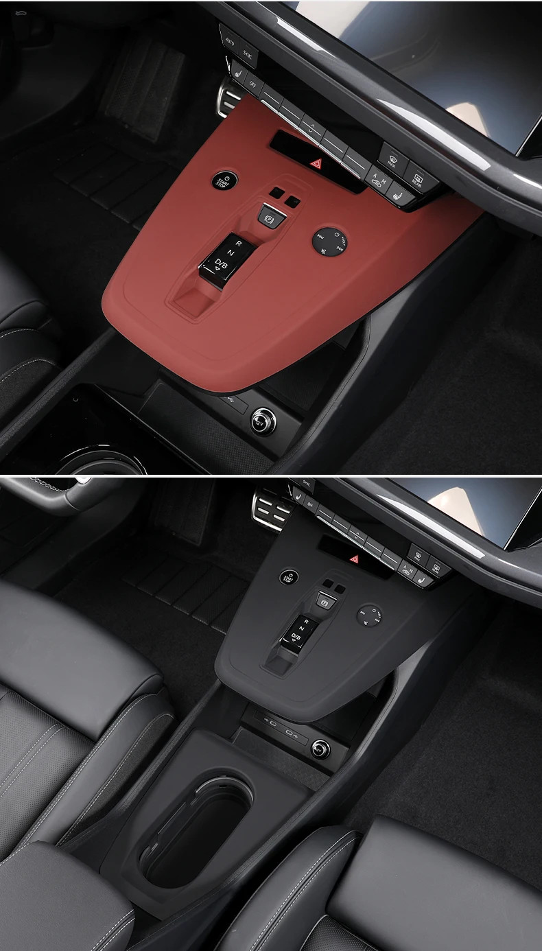 Passend für Audi Q4 Q5 E-tron Mittelkonsole und Becherhalter Abdeckung Blende
