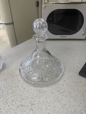 Tyrone Crystal Decanter Wild Turkey Baccarat Pattern