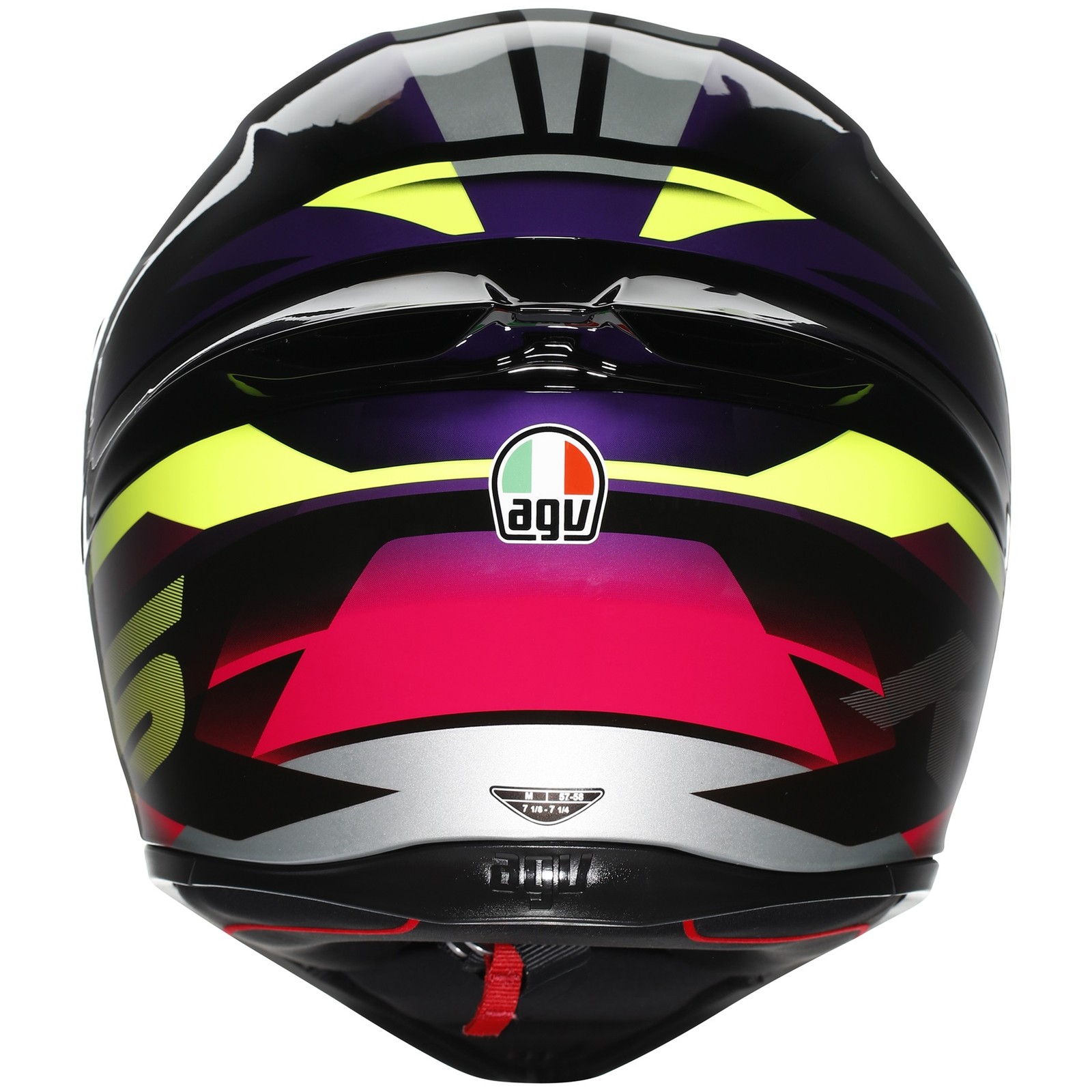 Casco AGV K1-S Fastlap XS per moto e scooter foto 5