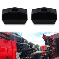 2 Pack Hood Latch Bumper Support for Peterbilt 579 Kenworth T680 T880