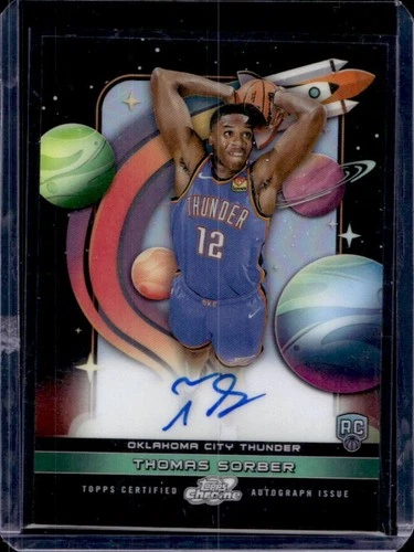 2025 Topps Cosmic Chrome Thomas Sorber Base (RAW)
