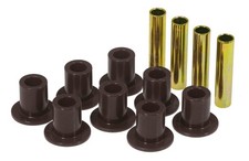 Prothane for 87-96 Jeep Front Spring & Shackle Bushings - Black