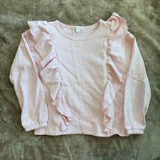Crewcuts pink light sweater size 8