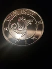 Harry Potter Gringotts Sickle 1 oz Silver 999 Wizarding Currency Round GEM PROOF