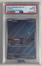 Pokemon Obsidian Flames Cleffa #202 Illustration Rare [PSA 10] on eBay