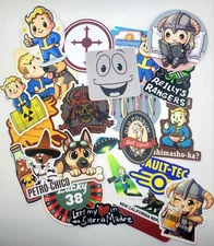 Fallout Premium Vinyl Inspired Stickers. Waterproof, Scratchproof, Weatherproof!