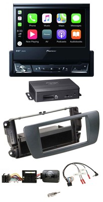 Pioneer Lenkrad TMC DAB Bluetooth Navigation für Seat Ibiza azabacheschwarz