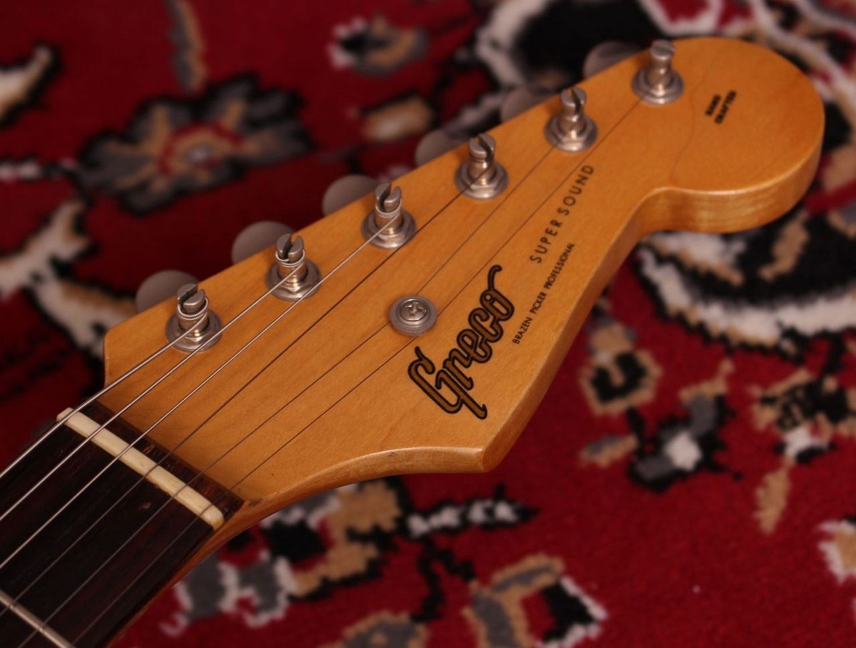 Greco Super Sound SE800J 1979 ST type White Electric Guitar Used