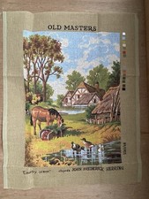 Twilleys of Stamford Tapestry Canvas Only ‘Country Scene’ Old Masters 5065/68
