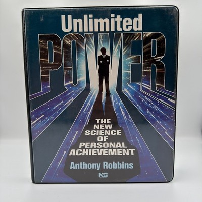 Anthony Robbins Unlimited Power 6 Cassette Tape Set Nightingale-Conant 1986 NLP