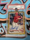Austin Hendrick 42/50 Gold Wave Refractor Auto 2020 Bowman Draft PSA 10 (DN1)
