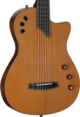 Cordoba Stage Artist Thinline Acoustic-Electric Classical Guitar, Traditional