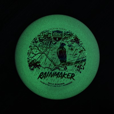 Discmania Originals Color Glow D-Line Flex 3 Rainmaker (Creator Series: Eagle Mc