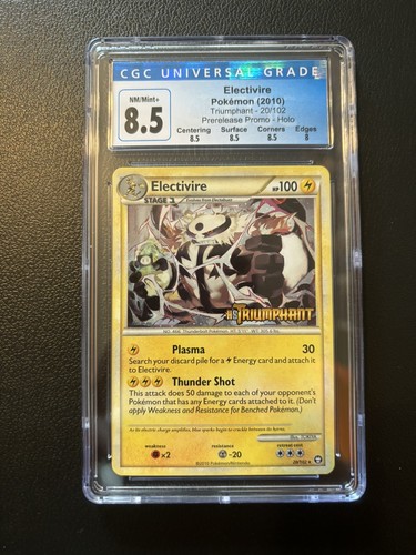 Electivire graded CGC 8.5 for sale on eBay