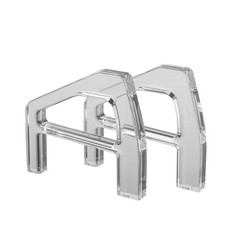 Horizontal Stand for PS5 Slim / Pro Transparent Acrylic Base Holder Bracket