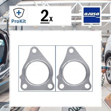 2x ORIGINAL® Ajusa Dichtung, Abgasrohr für Nissan QASHQAI II SUV X-TRAIL III