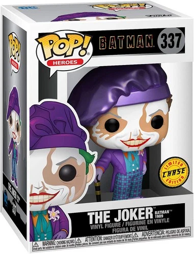 Pop DC Heroes Batman 1989 3.75 Inch Figure Exclusive - The Joker #337 Chase