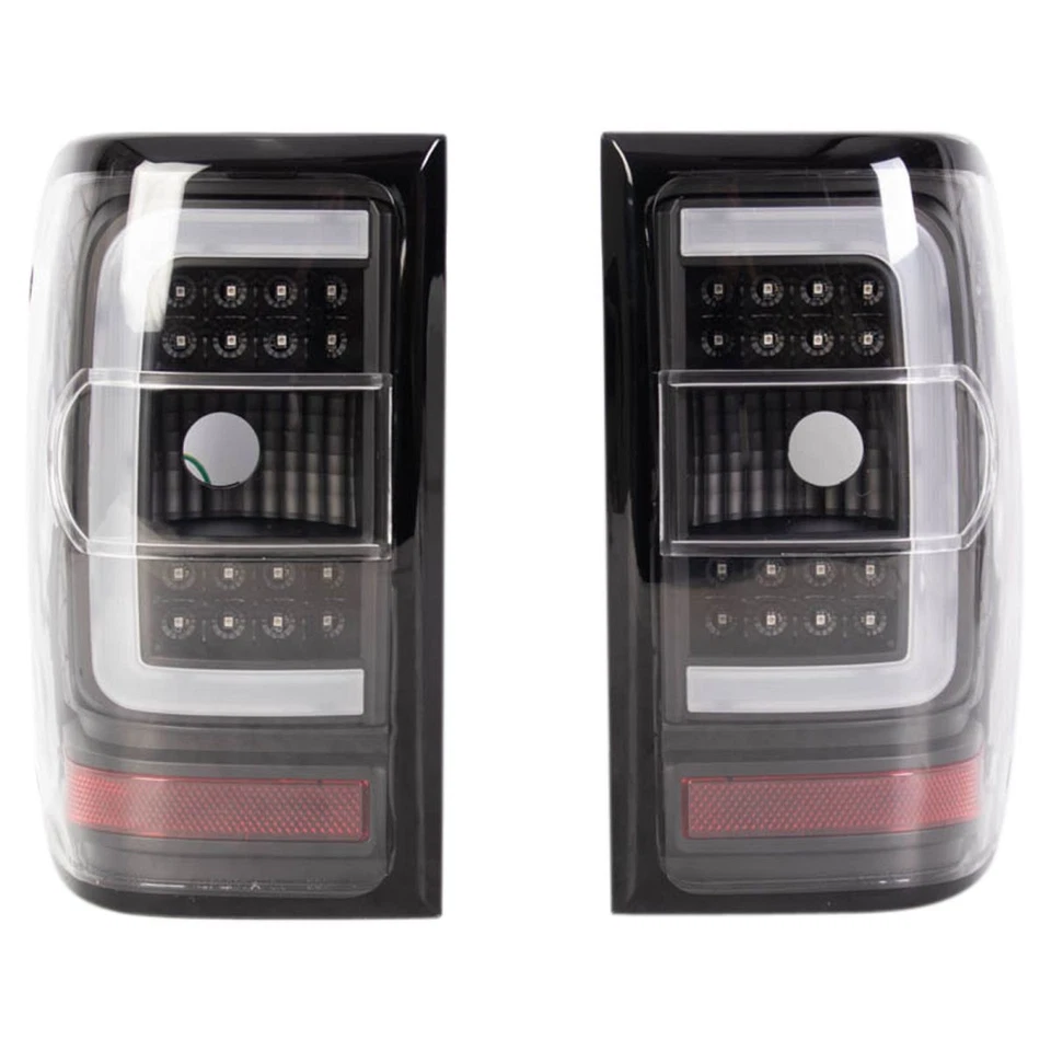 Juego de luces traseras de fondo negro para Ford Ranger 2001-2011 Foto 4 de 4