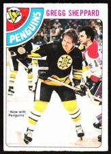 1978-79 O-Pee-Chee Gregg Sheppard Pittsburgh Penguins #18