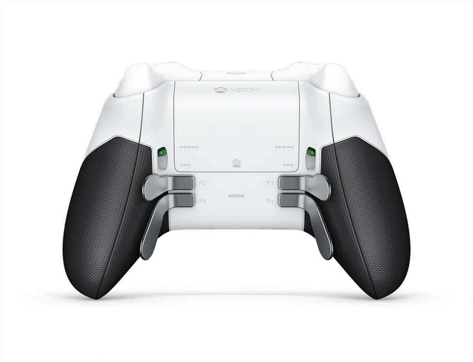 4 peças de reposição de pás de metal prata fabricante de equipamento original para controle Xbox One Elite - Imagem 2 de 2