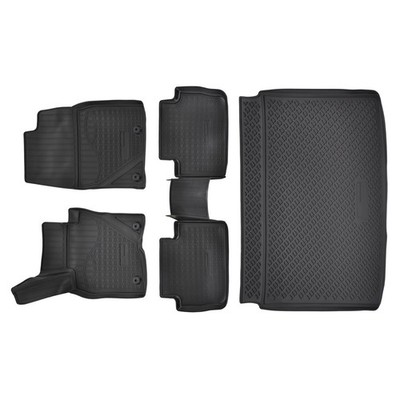 Gummimatten + Kofferraumwanne Set Passend Für Mazda CX-30 Ab 2019 Ohne Organizer