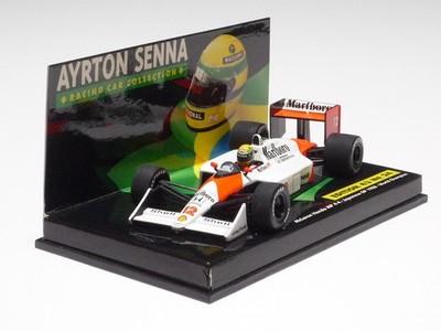 MINICHAMPS 1:43 McLAREN HONDA MP4-4 A. SENNA JAPANESE GP 1988 ASC