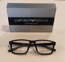 Emporio Armani Frames EA4189U 5001/1W 55-17-145 Matte Black Full Rim Optical