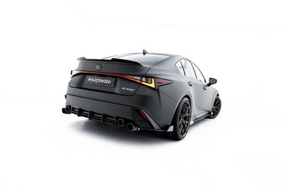 Diffusor Flaps passend für Lexus IS 500 Mk3 Facelift 2 (XE30) schwarz Hochglanz